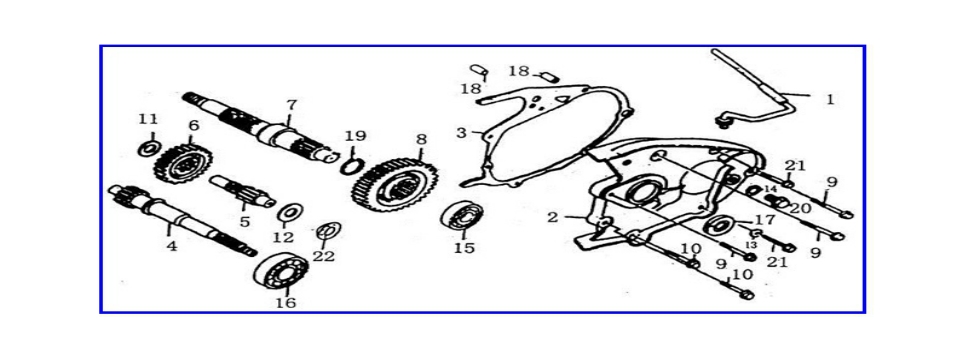 E13 TRANSMISSION ASSY