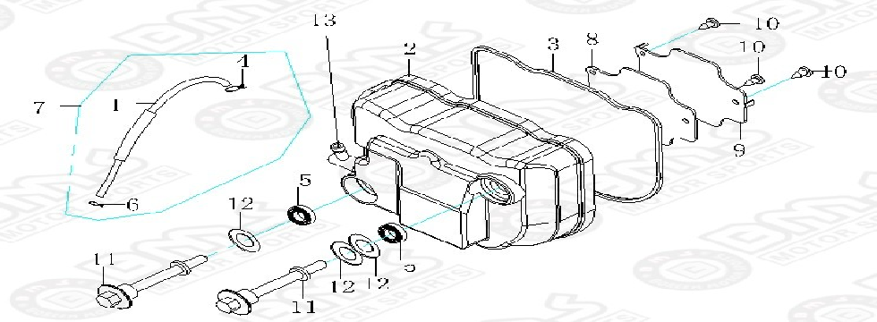 E2 CYLINDER HEAD COVER E2 CYLINDER HEAD COVER