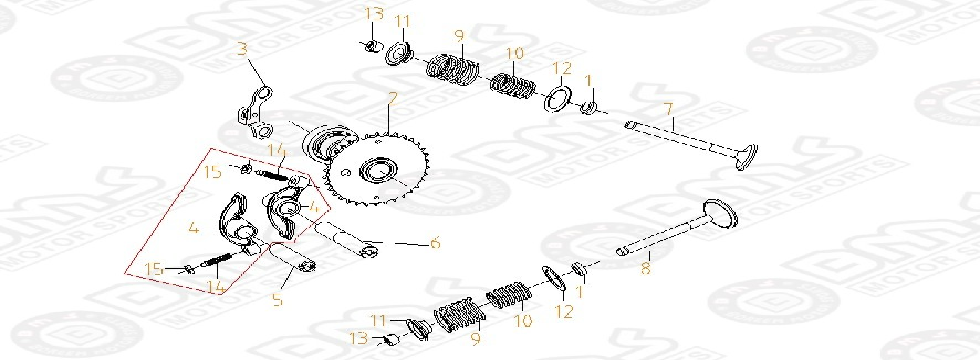 E4 CAMSHAFT VALVE E4 CAMSHAFT VALVE