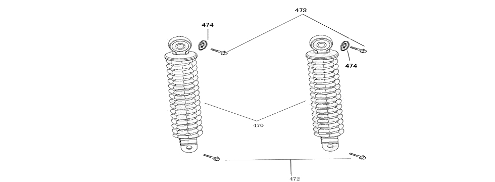 F16 REAR SHOCK ASSY