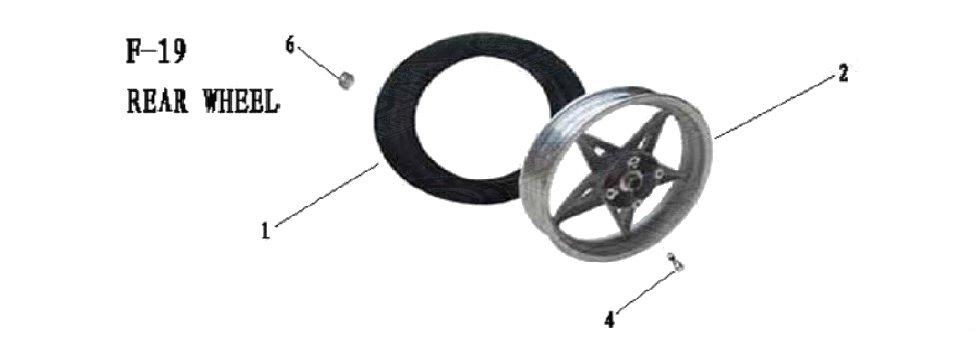 F19 REAR WHEEL