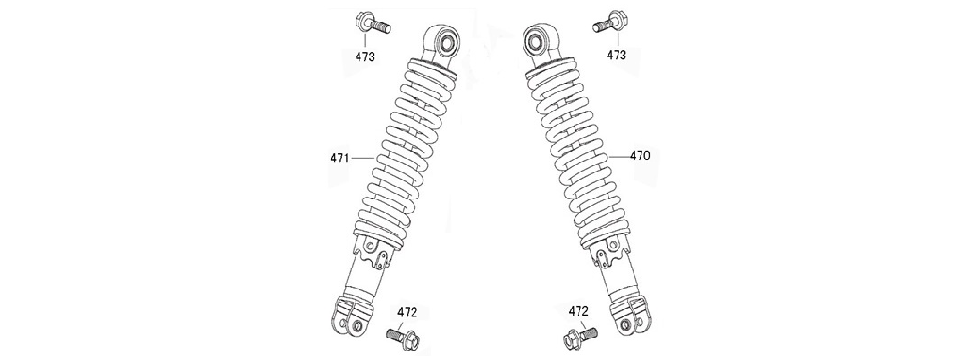 F17 REAR SHOCKS