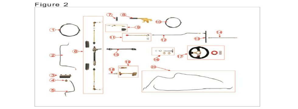 F2 CABLES AND STEERING