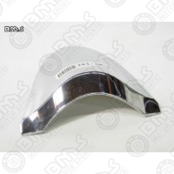 Accent, Front upper panel windshield chromed	