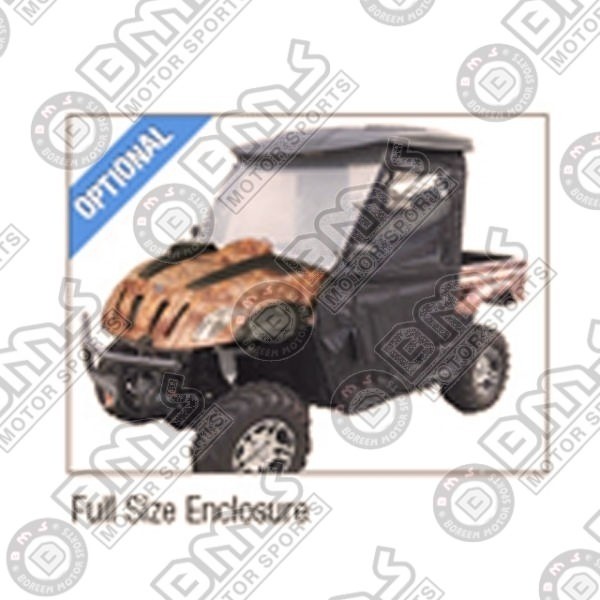BMS Zipper Door Cab Enclosure
