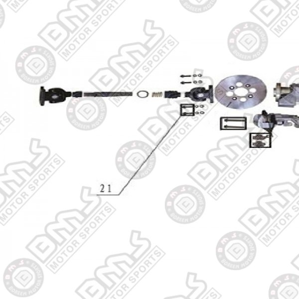 FLANGE BOLT M8 X 35