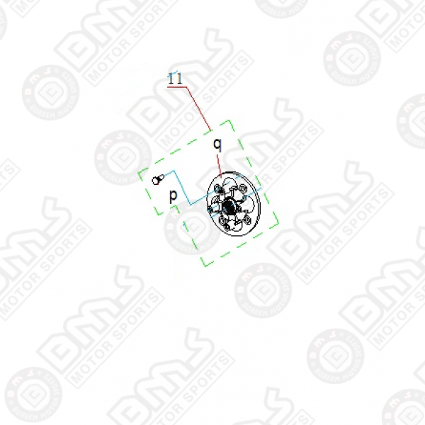 FRONT HUB ASSY 