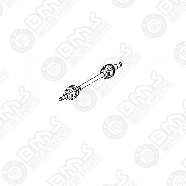 L FRONT CV AXLE 