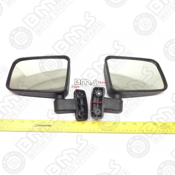 SET REAR MIRROR