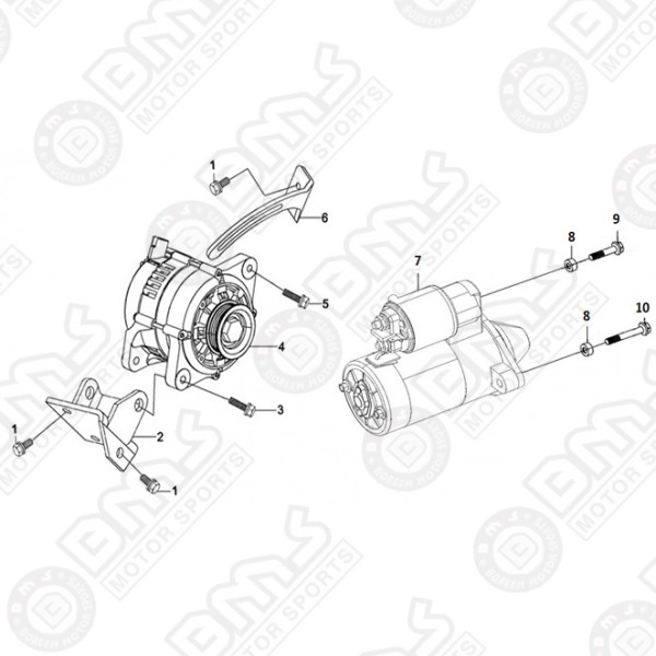 GENERATOR BRACKET