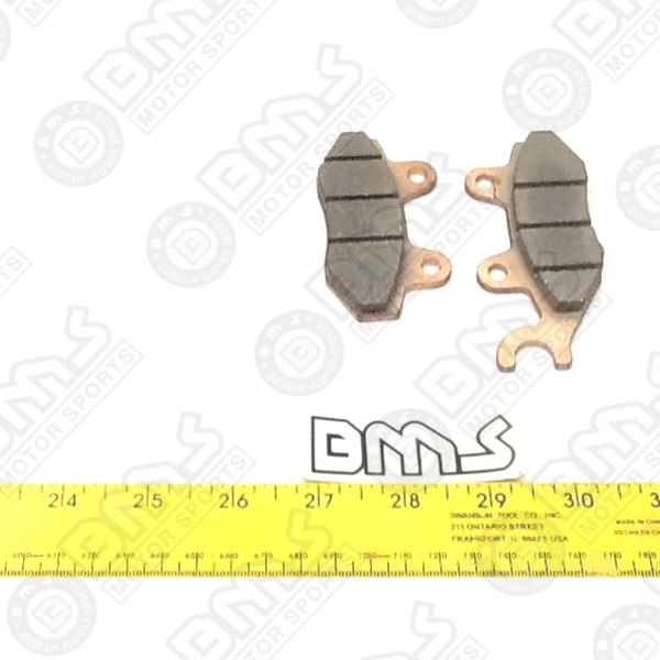 PASSENGER SIDE, FRONT BRAKE PAD