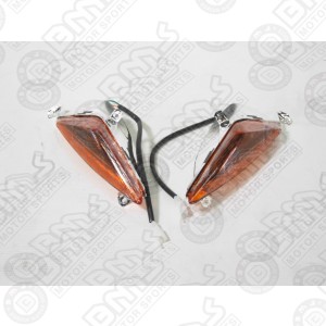 left and right front turn signal