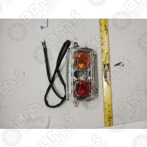 LAMP,REAR REGISTRATION PLATE    housing, bulb, nuts, and washer