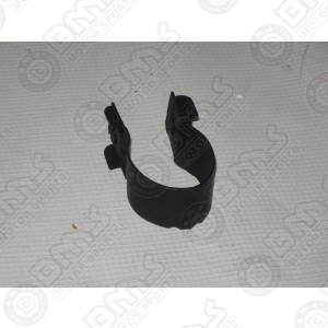 Clamps on the muffler