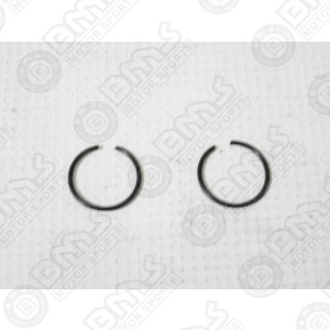Piston pin clips