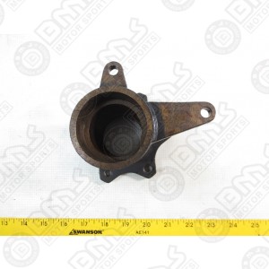 Rear left brake seat