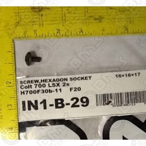 SCREW,HEXAGON SOCKET              16×16×17