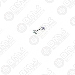 HEXAGONAL COLLAR SCREW M8 X 20