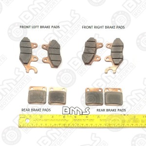 BRAKE PADS, WHOLE SET 