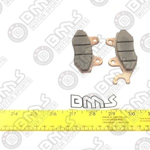 PASSENGER SIDE, FRONT BRAKE PAD