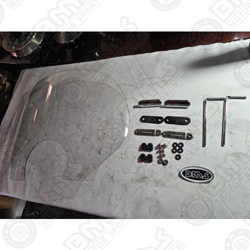 (windsheil With Hardware For Heritage 150cc)