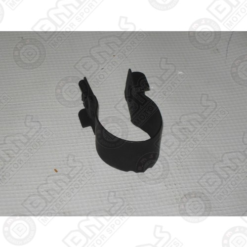 Clamps on the muffler