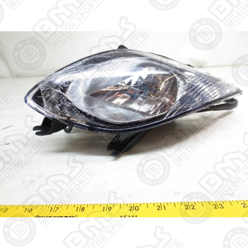 passenger side, headlight