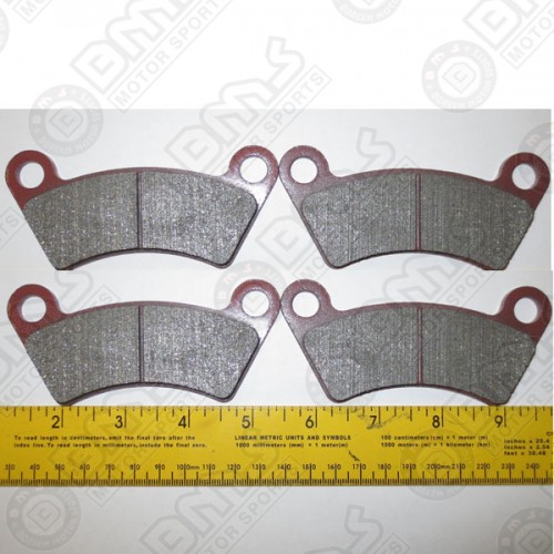 Rear brake pads