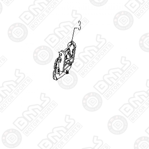 OUTER DOOR HANDLE (L)