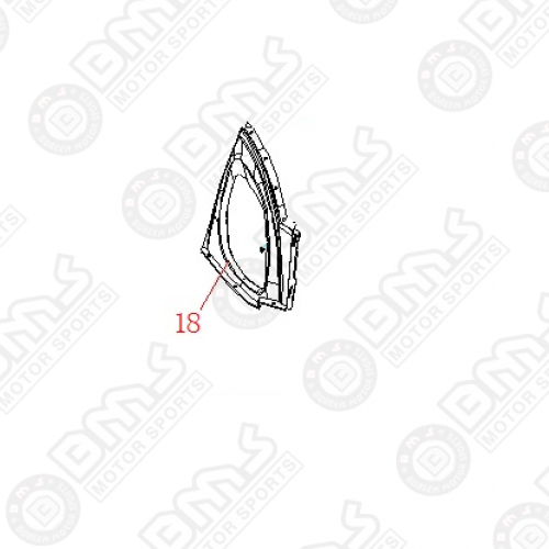 passenger side, HEADLIGHT MOUNTING FRAME 