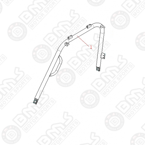 PASSENGER SIDE, ROLL BAR