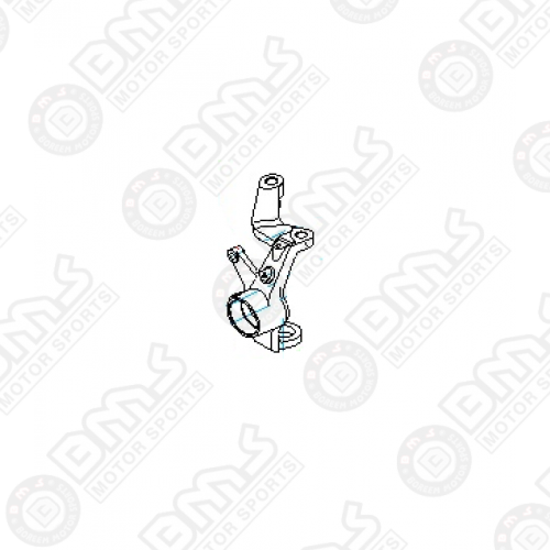 FRONT PASSENGER SIDE, SPINDLE KNUCKLE