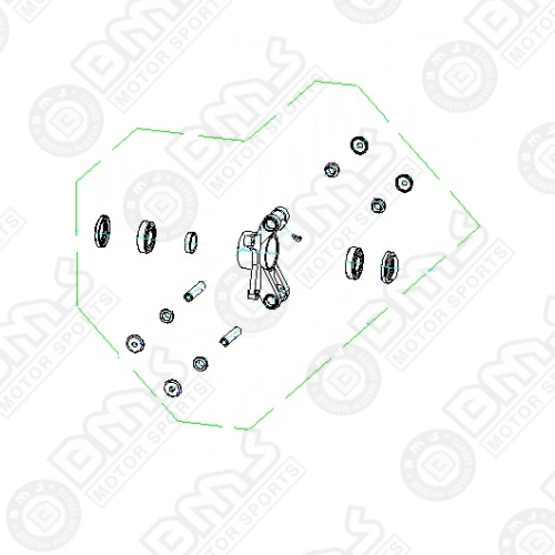 PASSENGER SIDE, REAR KNUCKLE ASSY 