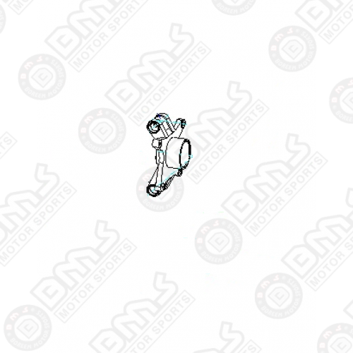 DRIVER SIDE, REAR KNUCKLE