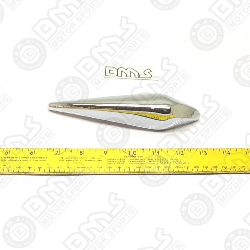 front cover chrome accent