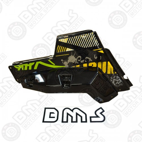 passenger (R) side, wheel arch